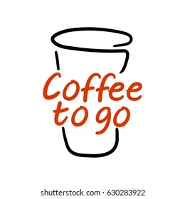 Cup of coffee to go