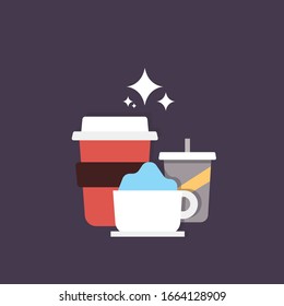 Cup of coffee, coffee to go paper cup
