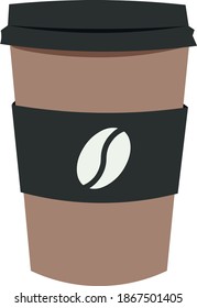Tasse Kaffee zum Mitnehmen