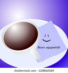  a cup of coffee for a good mood