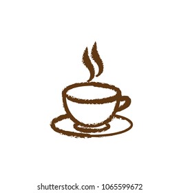 Cup coffee icon