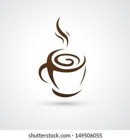 icono de taza de café 