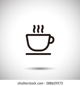 Tasse Kaffee-Ikone