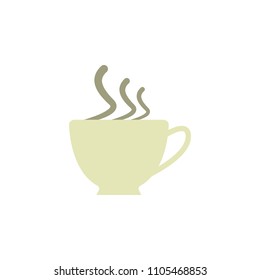 a cup of coffee icon. Element of web icon for mobile concept and web apps. Colored isolated a cup of coffee icon can be used for web and mobile. Premium icon on white background