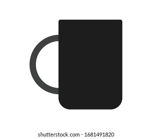 Cup of coffee icon, great design for any purposes. Cup of coffee for banner design.