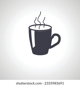 Cup of coffee icon. Cup of hot drink icon
