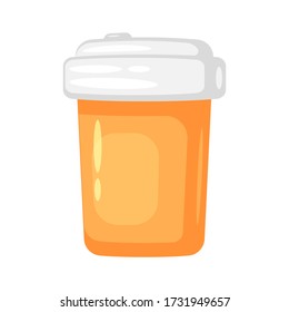 cup of coffee icon, illustration