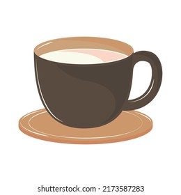 icono de taza de café aislado