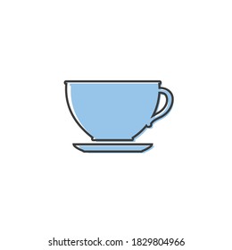 Cup of coffee. Coffee cup icon. Coffee icon isolated on white background