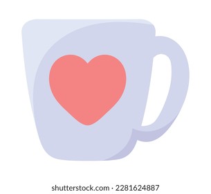 cup of coffee icon isolated white background