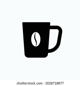 Cup Coffee Icon. Mug, Beverage Element Symbol  - Vector.