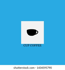 cup coffee icon sign signifier vector