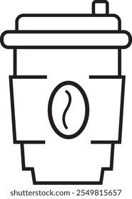 Icono de la taza de café. Silueta de la taza de té, Vector Iniciar sesión espresso plano. Conjunto plano del icono de la taza de café, paquete, colección. Ilustración vectorial y pictograma de bonificación.