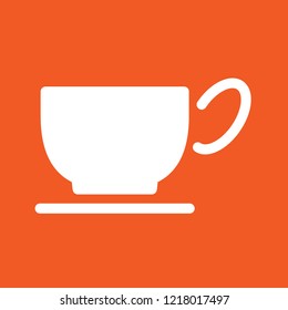 Cup of Coffee icon, stock vector illustration, EPS10.