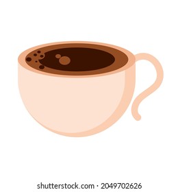 cup of coffee icon style