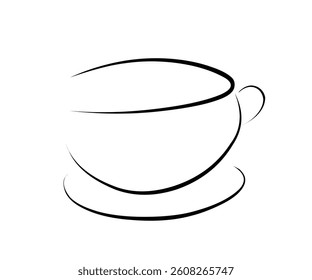 cup of coffee icon symbol for logo brand