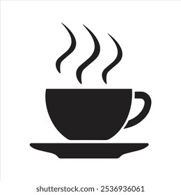 Icono de la taza de café. Icono de té