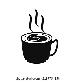 cup of coffee icon with trendy design