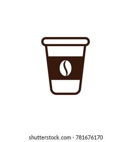 Cup of coffee icon vector design