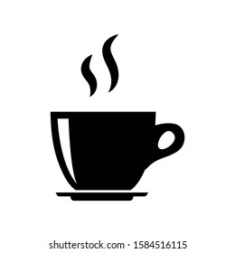 Cup of coffee icon. Vector illustration.


