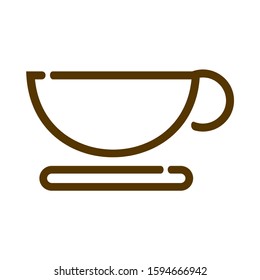 cup of coffee icon vector illustration eps10