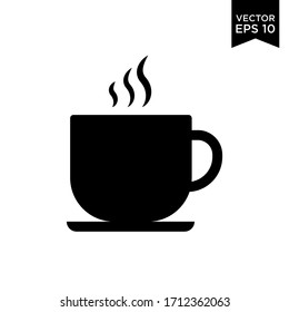 Plantilla de logotipo de Ilustración vectorial de icono de café