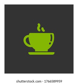 Cup of coffee Icon. Vector illustration EPS 10.