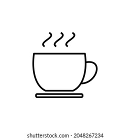 Cup of coffee icon, Cup Coffee Icon Vector Illustration, Coffee icon vector