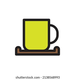  a cup of coffee icon for website, presentation symbol