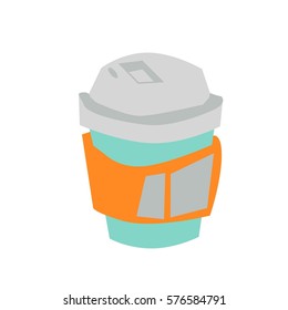 a cup of coffee illustration