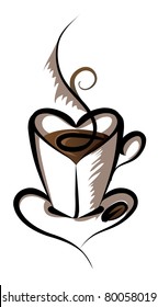 cup of coffee  illustration