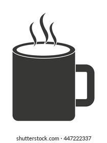cup coffee isolated icon design, vector illustration  graphic