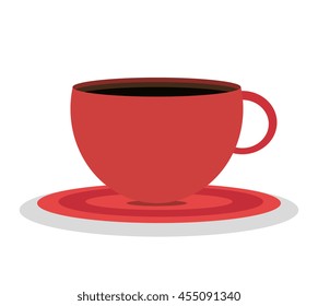 cup coffee isolated icon design, vector illustration  graphic