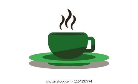 Cup of Coffee isolated vector illustration