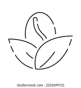 Cup of coffee line icon. Cup flat icon. Thin line signs for design logo, visit card, etc. Hot drink. Cup outline pictogram. Black coffee and energy in office 