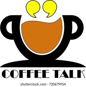 A cup of coffee logo