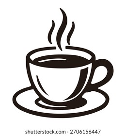 a cup of coffee logo icon