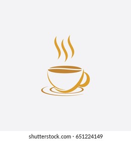 cup coffee logo  icon drink