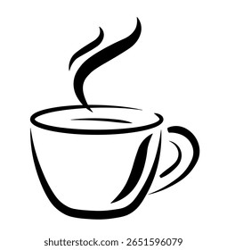xícara de café caneca de vidro bebida quente