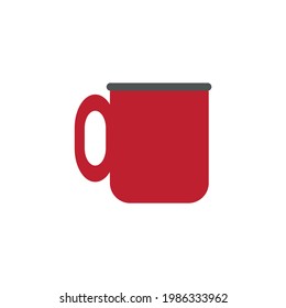cup of coffee on white background