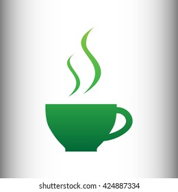 Cup of coffee sign
