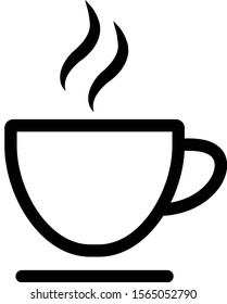 Cup of coffee sign vector