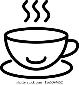 Cup of coffee sign vector