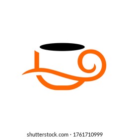 a cup of Coffee Simple Logo Symbol