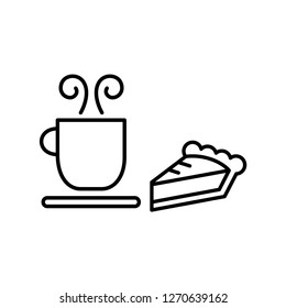 Cup of coffee and Sweet deserts time