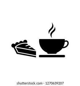 Cup of coffee and Sweet deserts time