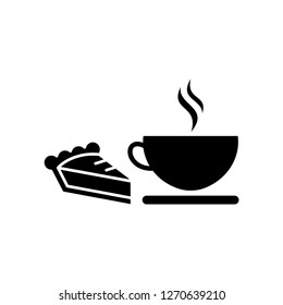 Cup of coffee and Sweet deserts time