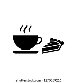 Cup of coffee and Sweet deserts time