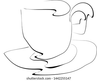 A cup of coffee or tea