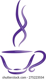 a cup of coffee or tea
